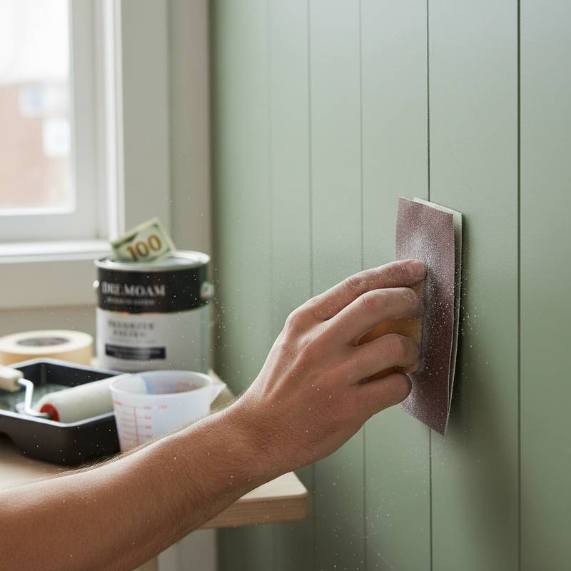 Featured image for Why Sanding Between Coats Cuts Paint Costs by $500