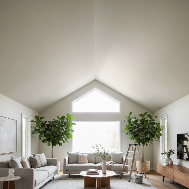 Image for Why Sheen Outshines Color for Ceilings in 2026