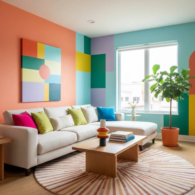 Image for Dopamine Colors Boost Mood 30% in Your Home