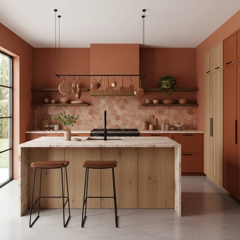 Image for Why Terracotta Tones Are Replacing Gray Kitchens