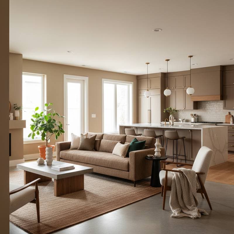 Featured image for Why Mocha Mousse Replaced Gray as the New Neutral