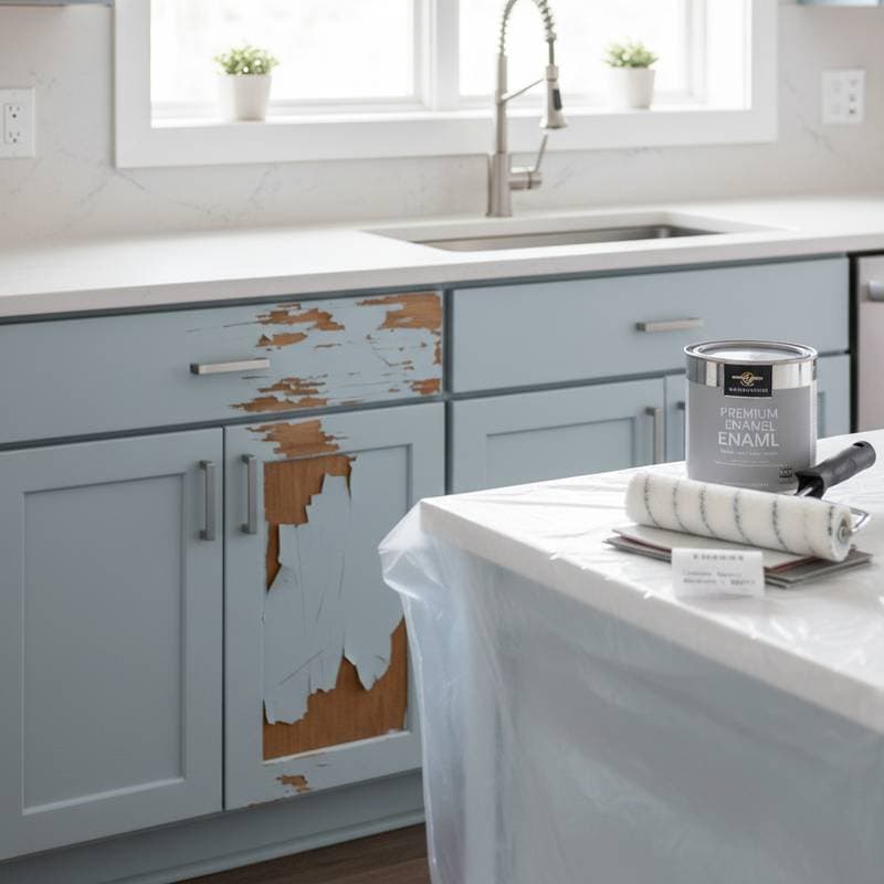 Featured image for The $800 Mistake Flippers Make With Chalk Paint Cabinets