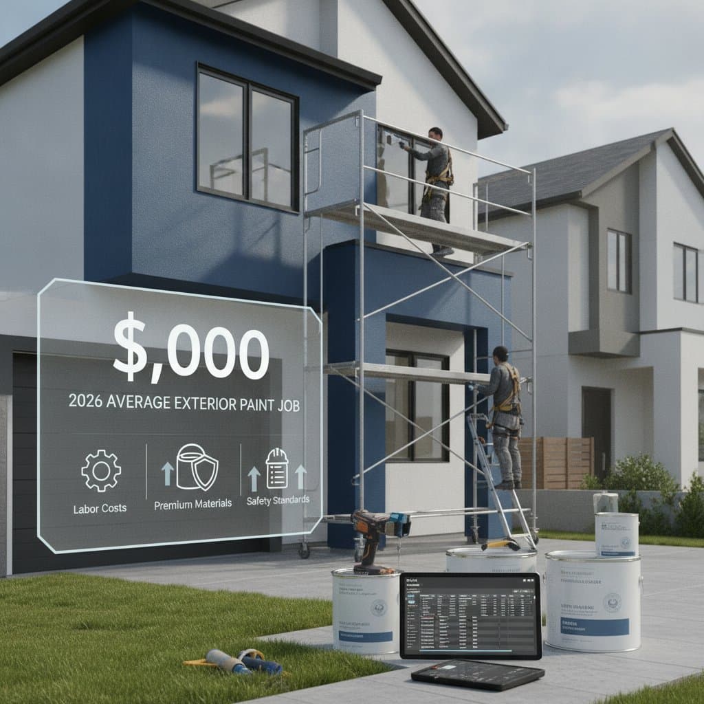 Featured image for Why Exterior Paint Jobs Now Cost $8K in 2026