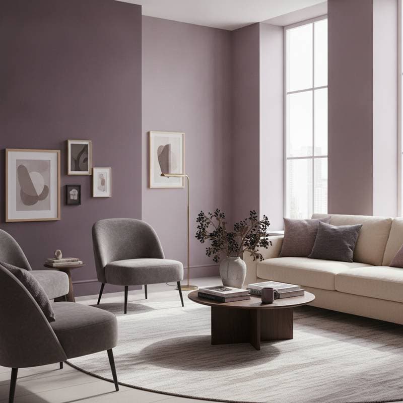 Featured image for Why Moody Mauves & Plums Lead 2026 Paint Trends