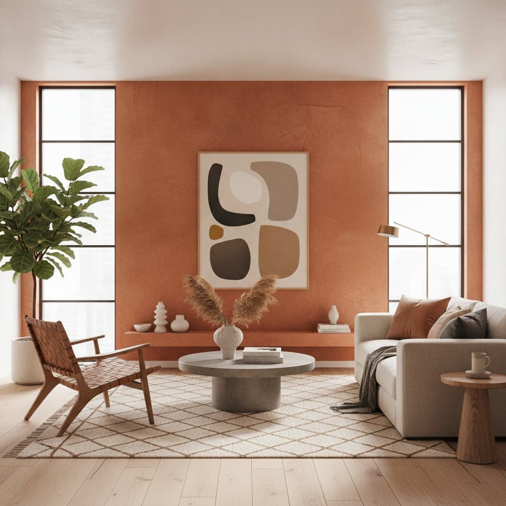 Featured image for Terracotta Clay Finishes Dominate 2026 Interiors