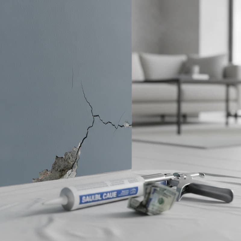 Featured image for The $500 Mistake of Skipping Caulk Before Painting